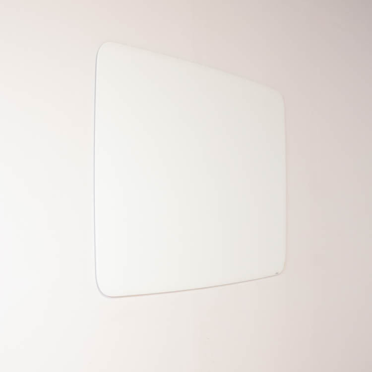 Lintex Air Flow Wall begagnad whiteboard med rundade kanter 150x100 vit