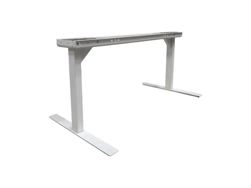 Begagnat elstativ i vitt. Mått: Höjd 68-118 cm x Bredd 143 cm x Djup 73 cm. 