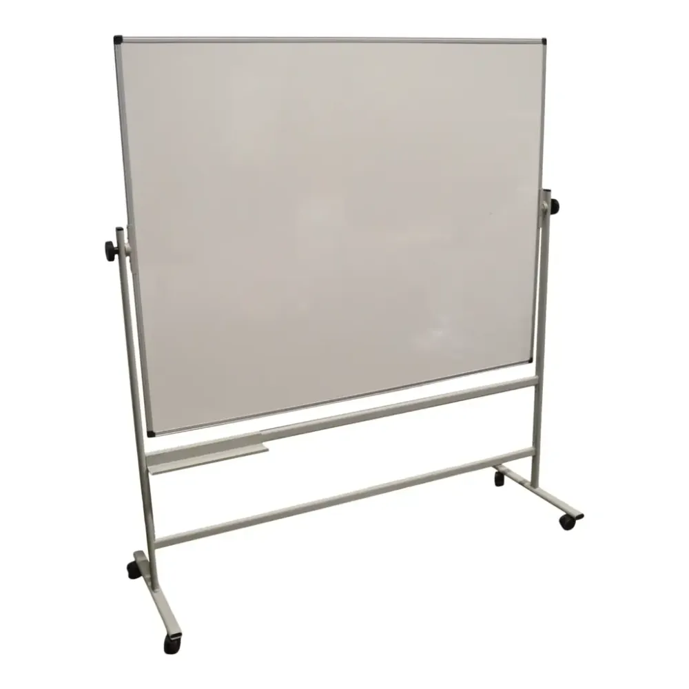 begagnad-Whiteboard-på-hjul-vit