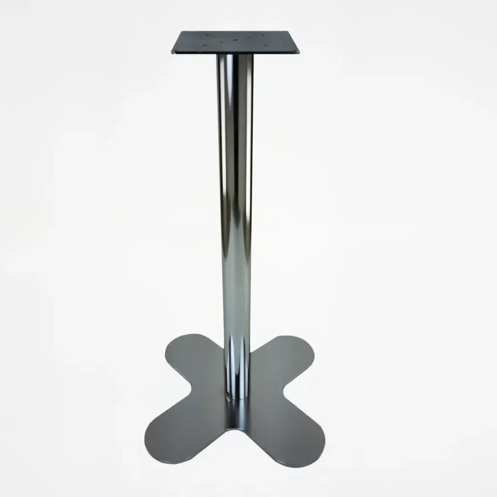 Blå Station Bit L6X Pelarstativ begagnad krom 87cm