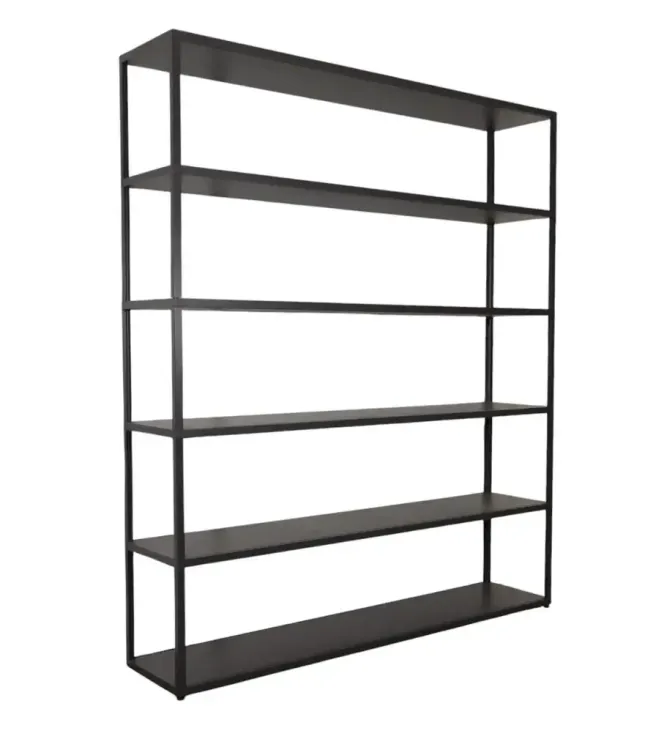 Begagnad öppen förvaring New Order från HAY. I antracit/grå färg. Mått: höjd 180,5 cm, bredd 150 cm och djup 34 cm.  