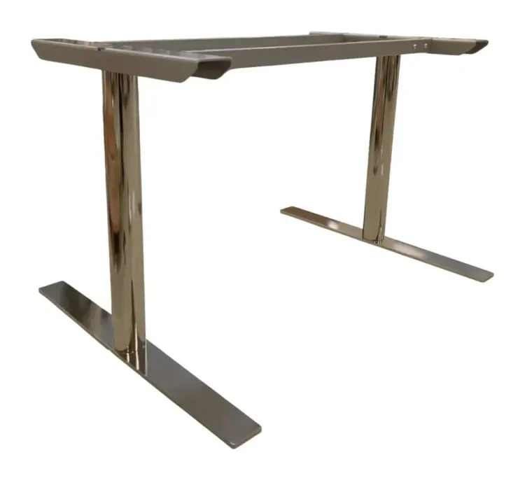 Begagnat bordsstativ Ceasar från EKV i krom. Mått: Höjd 70 cm x Bredd 110 cm x Djup 82 cm.