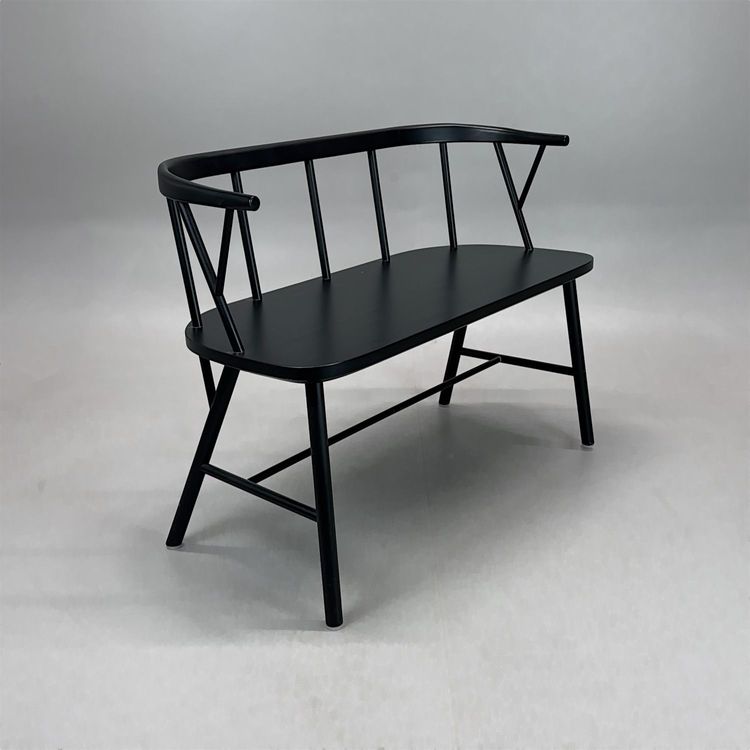 Begagnad sittbänk Yes Yes 098 från NC Möbler i svart. Mått: Bredd 102 cm, djup 49 cm, höjd 75 cm, sitthöjd 46 cm. 