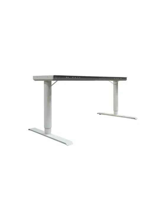 Begagnat elstativ från Lanab Design i vitt. Mått: Höjd 57-116 cm x Bredd 164 cm x Djup 75 cm. 
