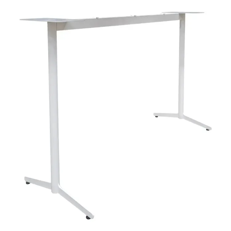 Begagnat bordsstativ för barbord Feather i vitt från Edsbyn. Mått: Höjd 105 cm x Bredd 170 cm x Djup 60 cm. Passar skivor av storlekarna upp till 180x70 centimeter.