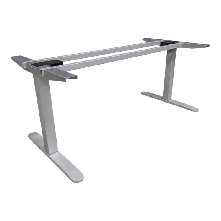 Begagnat elstativ från SA Möbler i grått. Mått: Höjd 68-118 cm x Bredd 153 cm x Djup 75 cm. 