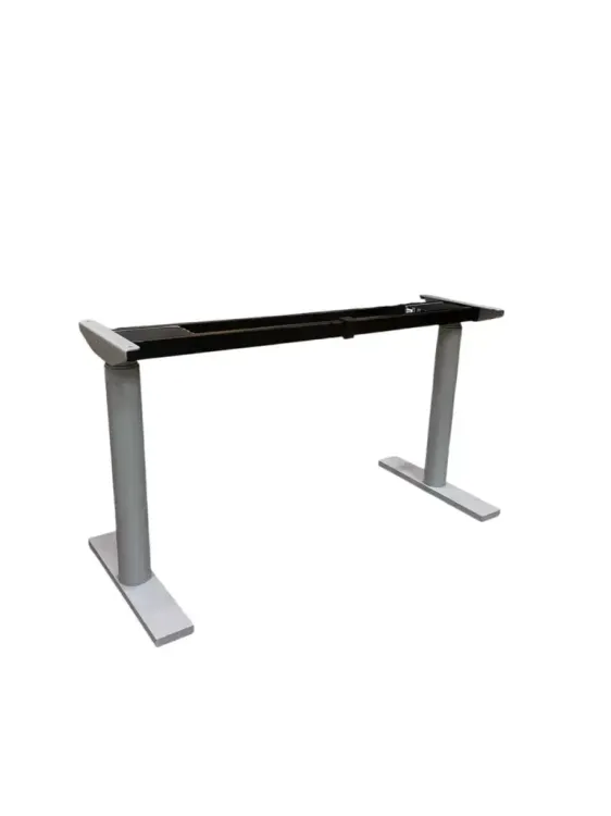 Begagnat elstativ från Swedstyle i grått. Mått: Höjd 59-124 cm x Bredd 102-153 cm x Djup 45 cm. 
