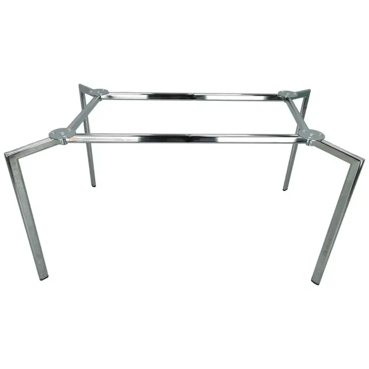 Begagnat konferensbordsstativ Campus från Lammhults i krom. Mått: Höjd 71,5 cm x Bredd 129 cm x Djup 79 cm.