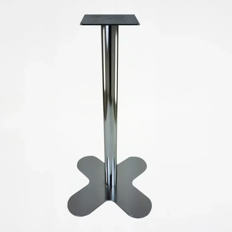 Blå Station Bit L6X Pelarstativ begagnad krom 87cm