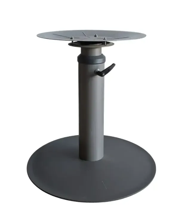 Begagnat grått pelarstativ från Kinnarps. Mått: Höjd 60-87 cm x Bredd 60 cm x Djup 60 cm.
