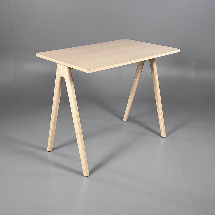 Lundbergs Arko begagnat barbord 140 x 70 cm ask med höjd 110 cm