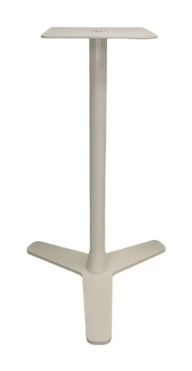 Begagnat pelarstativ Propeller från Offecct i vit färg. Mått: höjd 70 cm, bredd 45 cm och djup 40 cm.