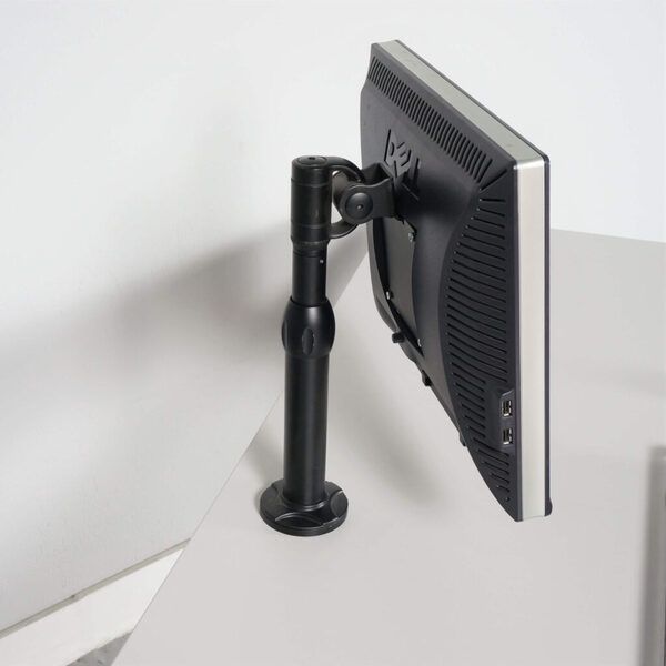 Monitorarm LA-62-3A från Kondator i svart metall.