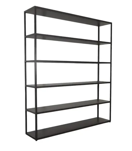 Begagnad öppen förvaring New Order från HAY. I antracit/grå färg. Mått: höjd 180,5 cm, bredd 150 cm och djup 34 cm.  