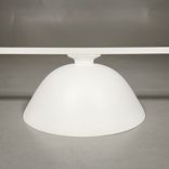 Begagnad taklampa modell w103 Sempe s3 från Wästberg i vitt med tre skärmar. Mått: Bredd 73 cm, Höjd 15 cm. 