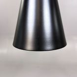Begagnad taklampa Alphabeta Uno från Hem i ljusgrå/svart. Mått: 34 cm diameter och 26 cm höjd. 