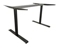 Begagnat elstativ i svart från Lanab Design. Mått: Höjd 67-117 cm x Bredd 109 cm x Djup 77 cm. 
