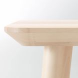 Begagnat matbord Lisabo från Ikea i ask. Mått: Längd 140 cm, Bredd 78 cm, Höjd 74 cm. 