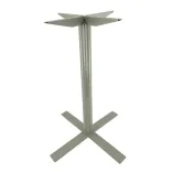 Begagnat pelarstativ från Kinnarps, modell Oberon i grått. Mått: Höjd 104 cm, Bredd 78 cm, Djup 78 cm.  