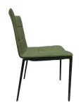 Begagnad konferensstol Archal från Lammhults i grönt med stoppad sits och rygg. Mått: Höjd 80 cm, bredd 50 cm, djup 52 cm och sitthöjd 46 cm. 