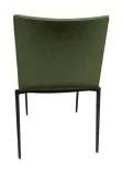 Begagnad konferensstol Archal från Lammhults i grönt med stoppad sits och rygg. Mått: Höjd 80 cm, bredd 50 cm, djup 52 cm och sitthöjd 46 cm. 