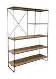 Begagnad öppen förvaring Planner MC520 från Fritz Hansen i svart/ek.  Mått: Höjd 165 cm x Bredd 120 cm x Djup 37,5 cm.  