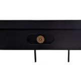 Begagnat konferensbord från Gärsnäs i ljusgrått med svart stativ. Mått: höjd 72 cm, bredd 140 cm samt djup 70 cm. 
