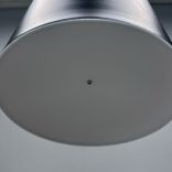 Begagnad taklampa Hide från Zero i svart. Mått diameter 30 cm och höjd 32 cm. 