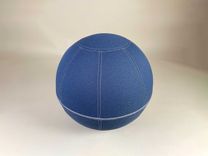 Begagnad balansboll Office Ballz från Götessons i blått. Mått: diameter 55 cm. 