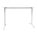 Begagnat bordsstativ för barbord Feather i vitt från Edsbyn. Mått: Höjd 105 cm x Bredd 170 cm x Djup 60 cm. Passar skivor av storlekarna upp till 180x70 centimeter.  