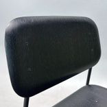 Begagnad matstol Soft Edge 10 från HAY i svart. Mått: bredd 50 cm, djup 53 cm, Höjd: 78 cm, Sitthöjd: 46 cm. 