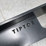 Begagnat konferensbord från Tiptoe med grön linoleumsskiva, svarta avtagbara ben. Mått: Bredd 160 cm, djup 80 cm, höjd 75 cm. 
