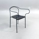 Begagnad matstol Kyparn från Nola i grått. Mått: Bredd: 49 cm, Djup: 54 cm, Höjd: 77 cm, Sitthöjd: 45.5 cm. 