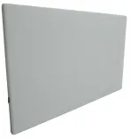 Begagnad bordsskärm ScreenIT A30 från Götessons i ljusgrått tyg. Mått: Höjd 80 cm x Bredd 140 cm x Djup 4 cm. 