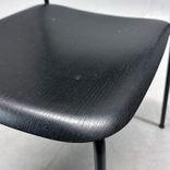 Begagnad matstol Soft Edge 10 från HAY i svart. Mått: bredd 50 cm, djup 53 cm, Höjd: 78 cm, Sitthöjd: 46 cm. 
