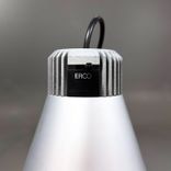 Begagnad skrivbordslampa Lucy från Erco i silverfärg. Mått: Bredd 73 cm, Höjd 67 cm. 
