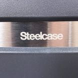 Steelcase Think begagnad kontorsstol grå/blå