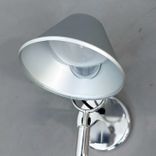 Begagnad vägglampa Tolomeo Faretto från Artemide i Aluminium. Mått: Djup 25 cm, Höjd 23 cm. 