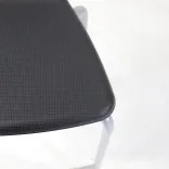 Begagnad barstol Plektrum från Materia i svart. Mått: sitthöjd 78 cm. Mått: höjd 87 cm, bredd 45 cm och djup 43 cm. 