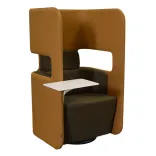 Martela PodSeat brun begagnad fåtölj