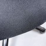 Begagnad kontorsstol Apollo från Savo i svart. Med arm och nackstöd. Mått: justerbar sitthöjd 45 - 60 cm. 