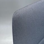 Begagnad stol med hjul Aston från Arper i grå tygklädsel och kromat underrede. Mått: Bredd 65 cm, djup 65 cm, höjd 87–98 cm, sitthöjd 46,5–57,5 cm. 