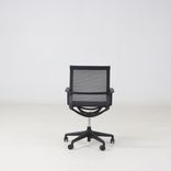Begagnad stol med hjul Ergo 285 från DPJ Workspace i svart. Mått: Justerbar sitthöjd 42–50 cm, bredd 59 cm och djup 56 cm. 