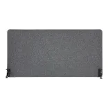 Lintex Edge begagnad bordsskärm grå 140x70 cm inklusive bordsfäste