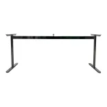 Begagnat bordsstativ i krom från Gärsnäs. Mått: Höjd 71 cm x Bredd 173 cm x Djup 55 cm. 