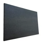 Begagnad bordsskärm Dezibel från Zilenzio i mörkgrå färg. Mått: höjd 100 cm, bredd 150 cm, djup 4 cm. 