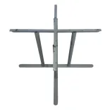 Begagnat bordsstativ i grå färg från Gärsnäs. Mått: Höjd 70 cm x Bredd 109 cm x Djup 109 cm.