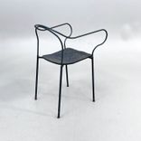 Begagnad matstol Kyparn från Nola i grått. Mått: Bredd: 49 cm, Djup: 54 cm, Höjd: 77 cm, Sitthöjd: 45.5 cm. 