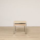 IKEA Klubbo begagnat soffbord och satsbord i ek och krom