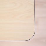 Begagnat Konferensbord från Fora Form, modell Next. Rektangulär bordsskiva med laminatträskiva samt grå plastkantlist samt underrede i rostfritt stål. Mått höjd 73 cm, bredd 140 cm, djup 80 cm. 